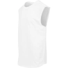 UGi Armlose Tee - Weiss