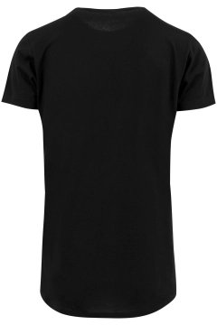 UGi Geformtes langes T-Shirt - Schwarz