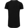 UGi Geformtes langes T-Shirt - Schwarz