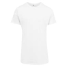 UGi Geformtes langes T-Shirt - Weiss