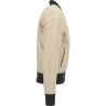 2-Tone Bomber Jacket - Sand