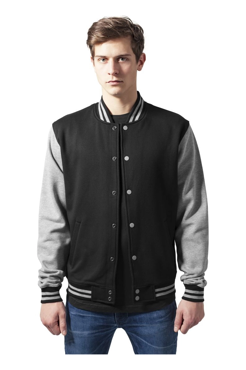 2-tone College Sweatjacket