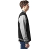 2-tone College Sweatjacket