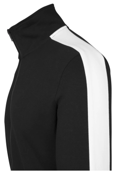 2-Tone Interlock Track Jacket