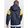 2-Tone Pull Over Jacket - Blau / Gelb