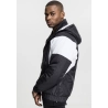 2-Tone Pull Over Jacket - Blau / Gelb