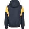 2-Tone Pull Over Jacket - Blau / Gelb