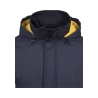 2-Tone Pull Over Jacket - Blau / Gelb