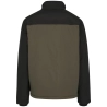2-Tone Padded Pull Over Jacket - Olive / Schwarz