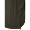 2-Tone Padded Pull Over Jacket - Olive / Schwarz
