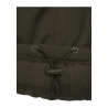 2-Tone Padded Pull Over Jacket - Olive / Schwarz