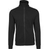 2-Tone Interlock Track Jacket - Schwarz / Weiss