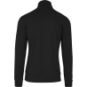 2-Tone Interlock Track Jacket - Schwarz / Weiss