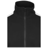 2-Tone Interlock Track Jacket - Schwarz / Weiss