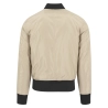 2-Tone Bomber Jacket - Burgundy