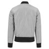 2-Tone Bomber Jacket - Burgundy
