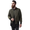 2-Tone Bomber Jacket - Schwarz