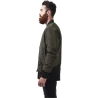 2-Tone Bomber Jacket - Schwarz