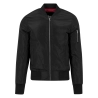 2-Tone Bomber Jacket - Schwarz