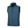 UGi gepolsterte Softshell Gilet - Schwarz / Grau