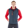 UGi gepolsterte Softshell Gilet - Schwarz / Grau