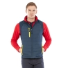 UGi gepolsterte Softshell Gilet - Schwarz / Grau