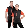 UGi gepolsterte Softshell Gilet - Schwarz / Grau