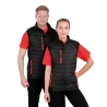 UGi gepolsterte Softshell Gilet - Schwarz / Grau