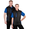 UGi gepolsterte Softshell Gilet - Schwarz / Grau