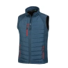 UGi gepolsterte Softshell Gilet - Schwarz / Rot