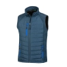 UGi gepolsterte Softshell Gilet - Navy Blau / Grau